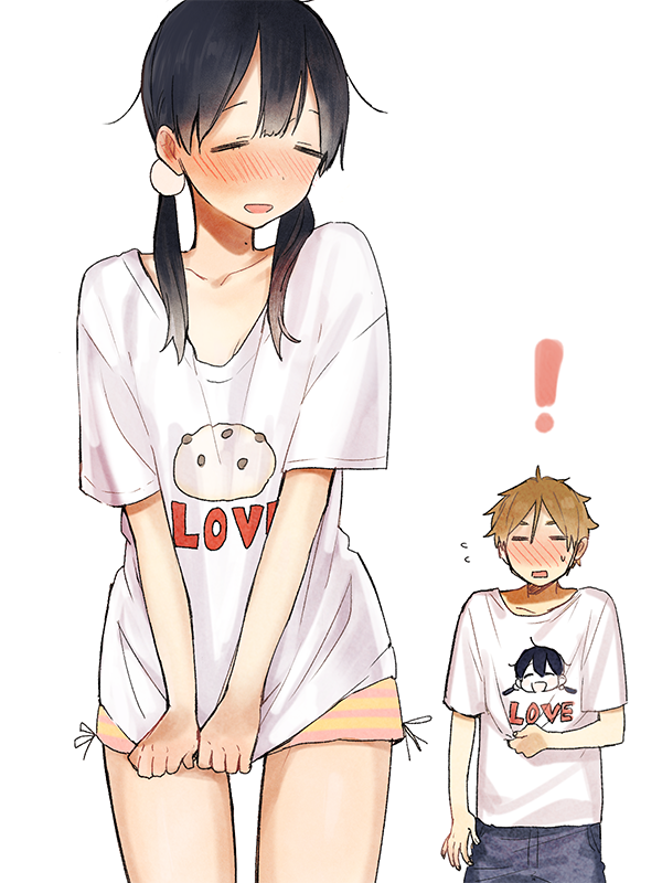 kitashirakawa tamako and ooji mochizou (tamako market) drawn by momose_(oqo)