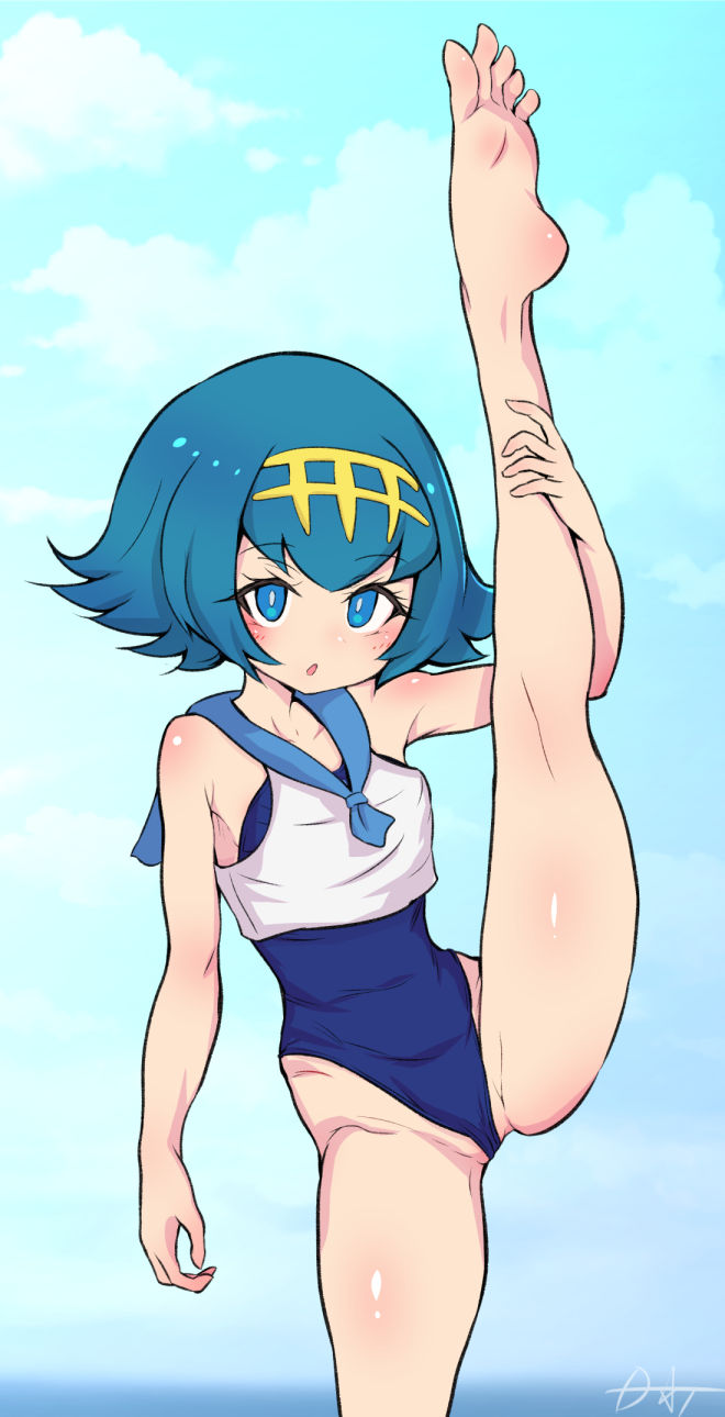 lana (pokemon and 1 more) drawn by dynamite_tomokazu
