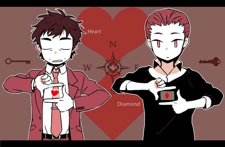 r daneel olivaw and elijah baley (the caves of steel) drawn by kurosuke_(nora)
