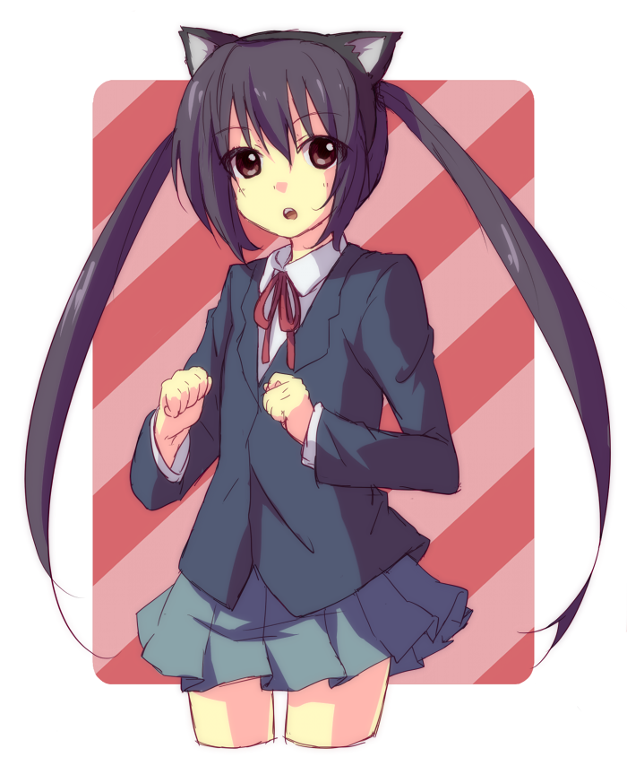 nakano azusa (k-on!) drawn by hiyori_(sonoma)
