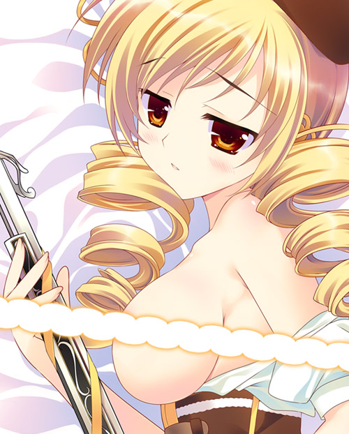 tomoe mami (mahou shoujo madoka magica) drawn by rei_(rei's_room)