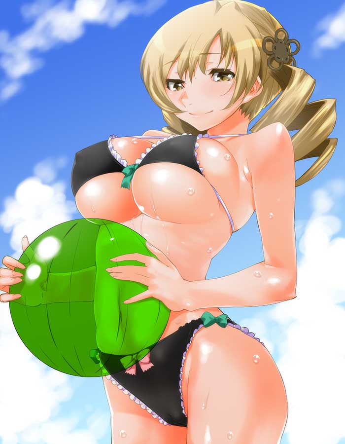 tomoe mami (mahou shoujo madoka magica) drawn by shinama