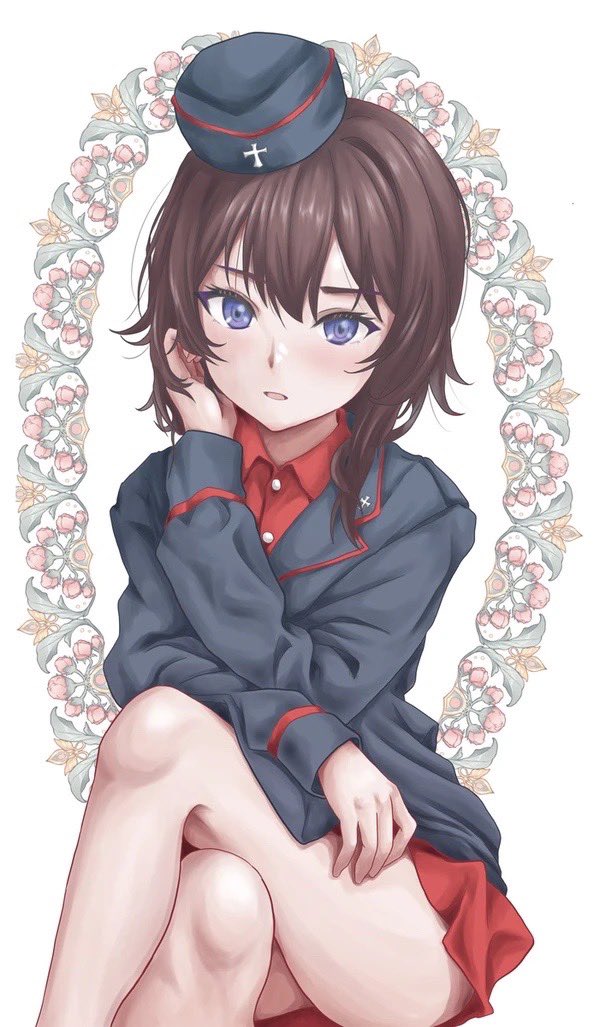 nishizumi maho (girls und panzer) drawn by pele_maniax