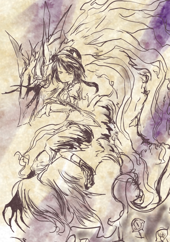 yakumo yukari and usami renko (touhou) drawn by takatsuki_nato