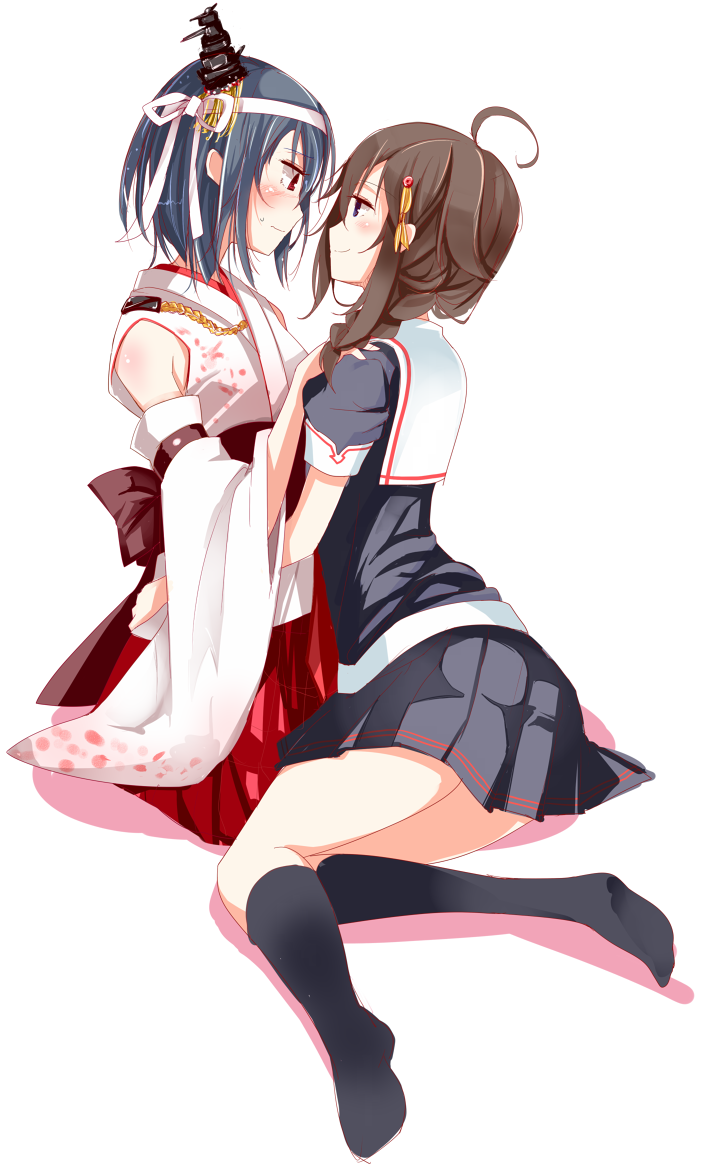 shigure, shigure kai ni, yamashiro, and yamashiro kai ni (kantai collection) drawn by kotonoha_suzu