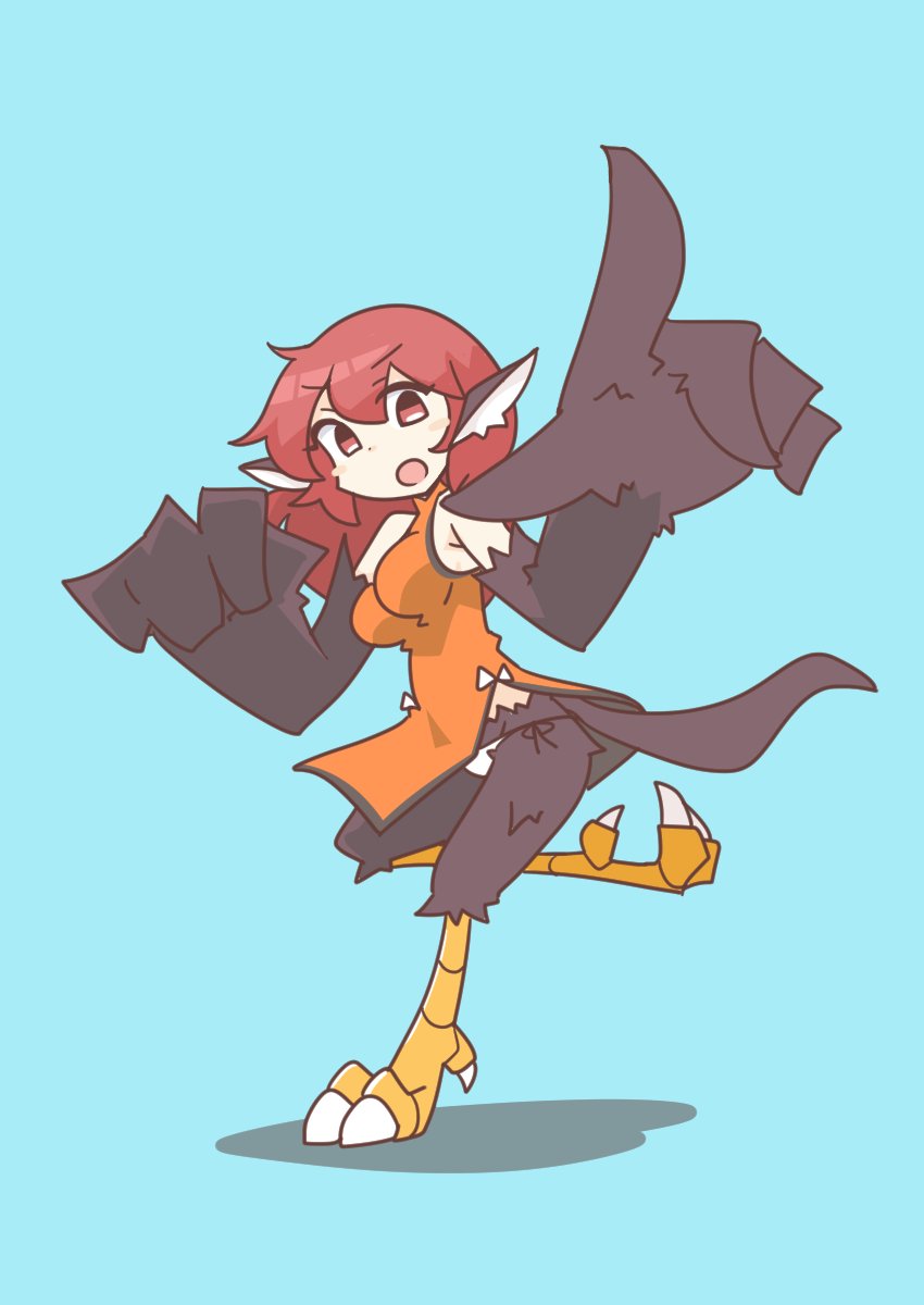 fio-chan (original) drawn by big_o_pants