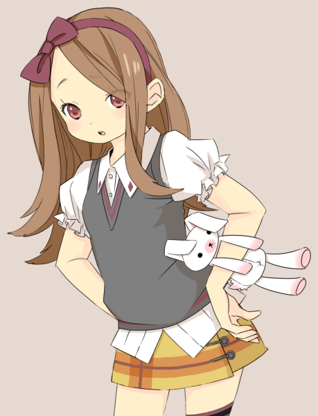 minase iori and usa-chan (idolmaster and 1 more) drawn by nyan_mi