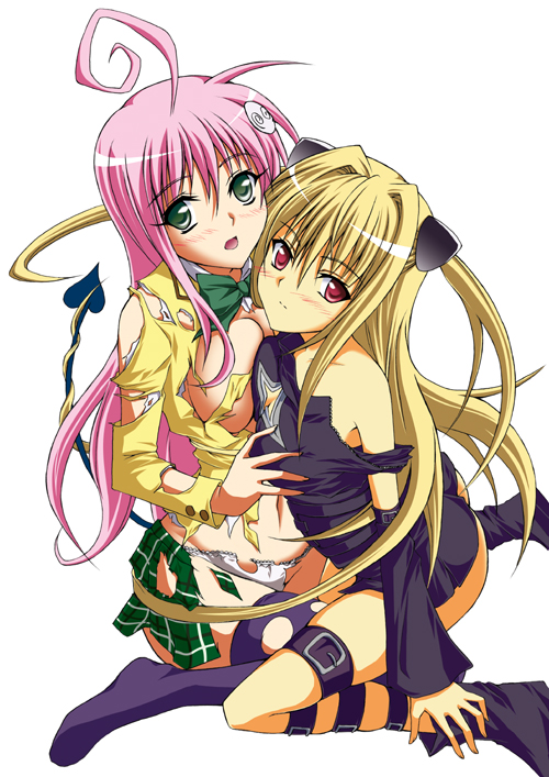 konjiki no yami, lala satalin deviluke, and peke (to love-ru)