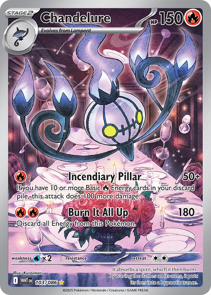 chandelure and lampent (pokemon and 1 more) drawn by kuroimori