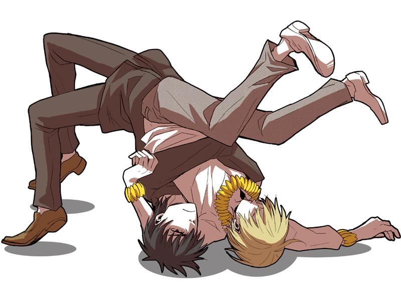 kotomine kirei and gilgamesh (fate and 1 more) drawn by yukiri_(yap!!!)