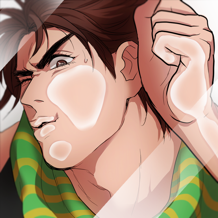joseph joestar (jojo no kimyou na bouken and 1 more) drawn by isamu