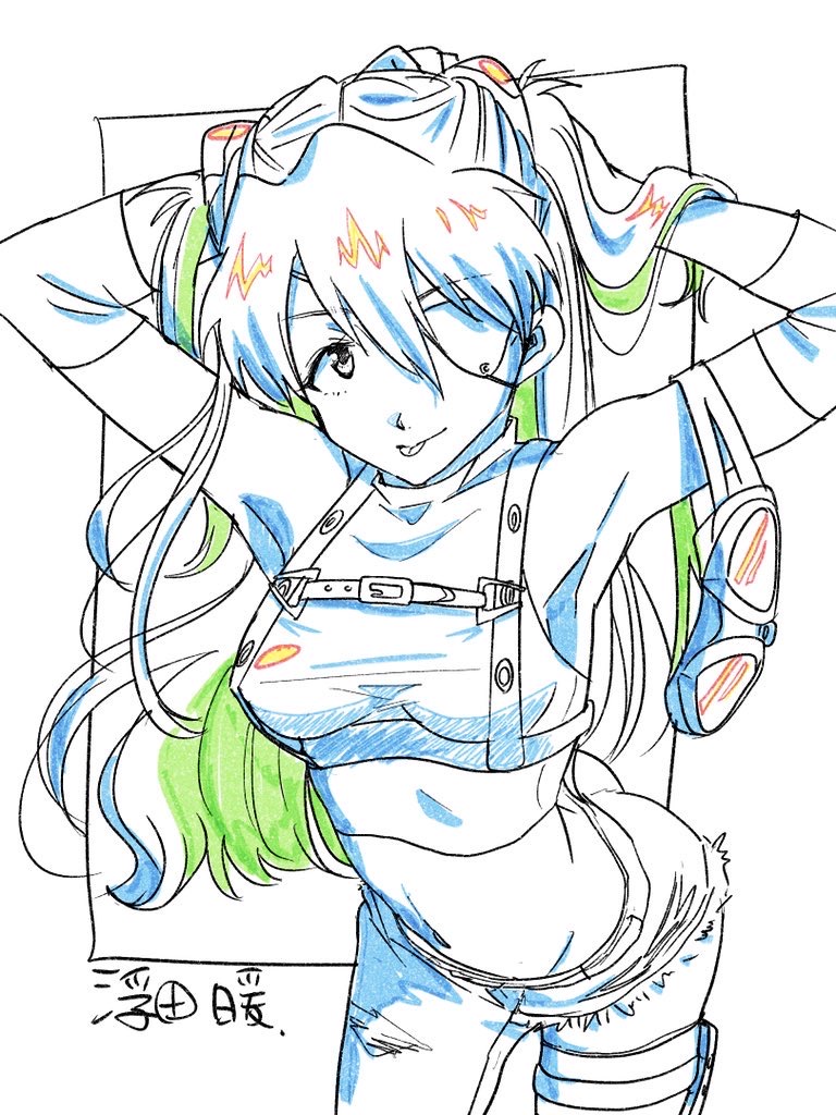 souryuu asuka langley (neon genesis evangelion and 2 more) drawn by dan_da_dan86