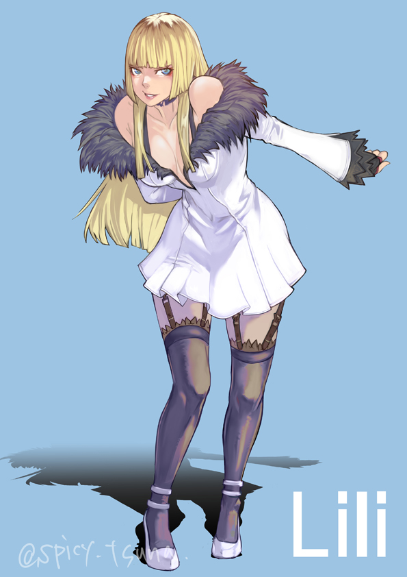lili (tekken and 1 more) drawn by tsuna_(akmu8832)