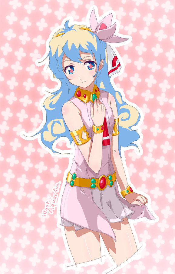 nia teppelin (tengen toppa gurren lagann) drawn by aquarius_(sworddavid)