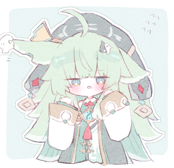 huohuo (honkai and 1 more) drawn by nitori_22