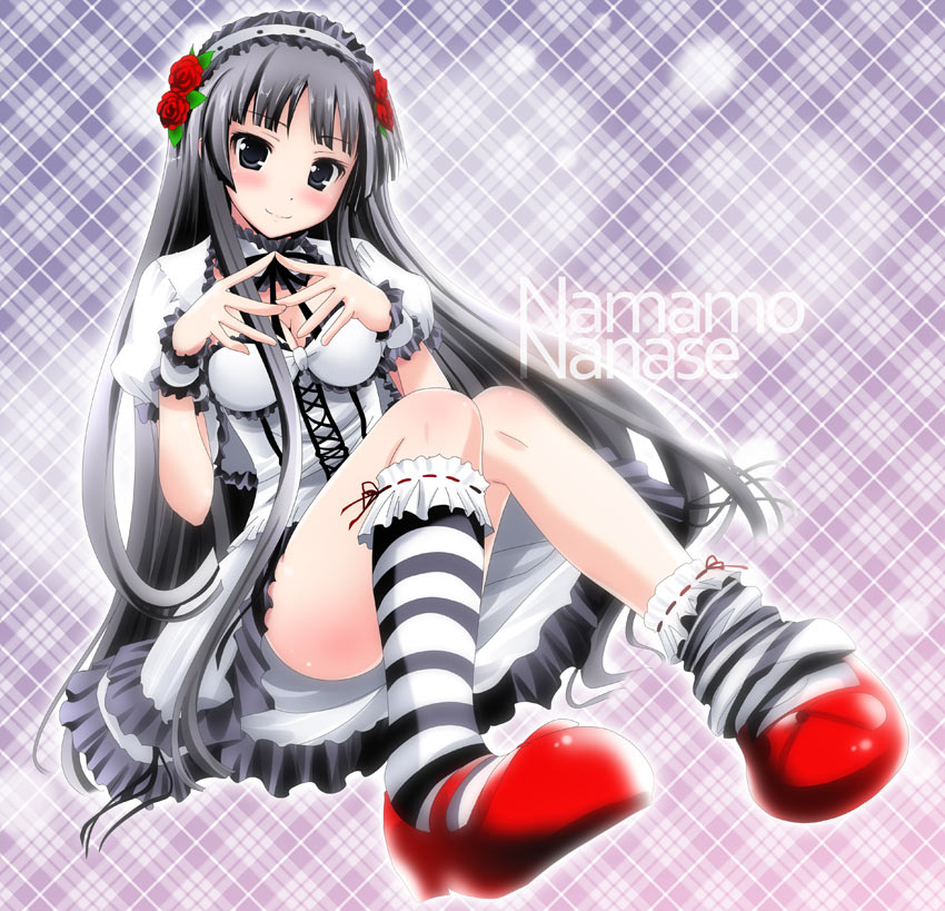 suzumiya haruhi and akiyama mio (k-on! and 1 more) drawn by namamo_nanase