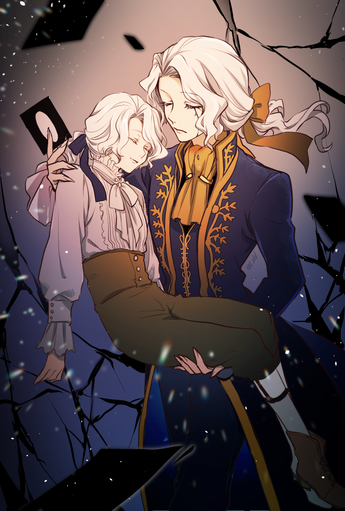 joseph desaulniers and claude desaulniers (identity v) drawn by frontierpax