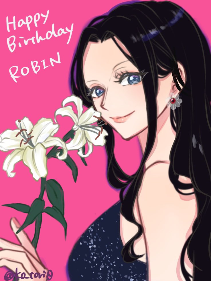 nico robin (one piece) drawn by ko_tori0
