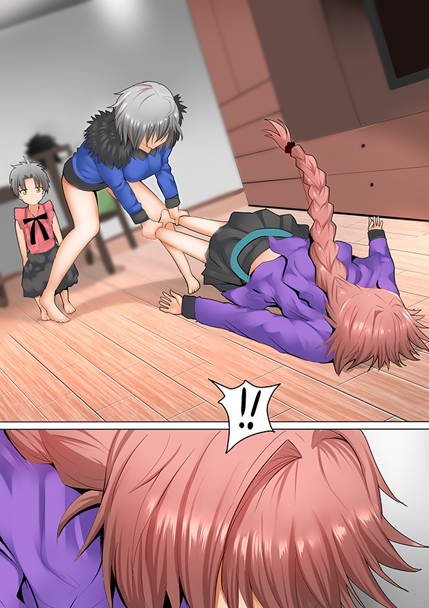 fujimaru ritsuka, jeanne d'arc alter, and astolfo (fate and 2 more) drawn by ginhaha