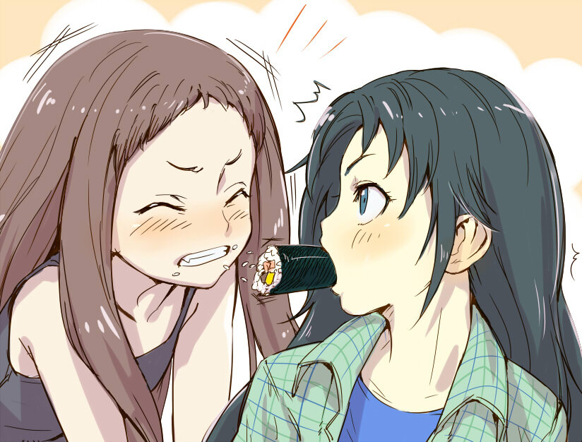 koseki reina and nanjo hikaru (idolmaster and 1 more) drawn by shiba_itsuki