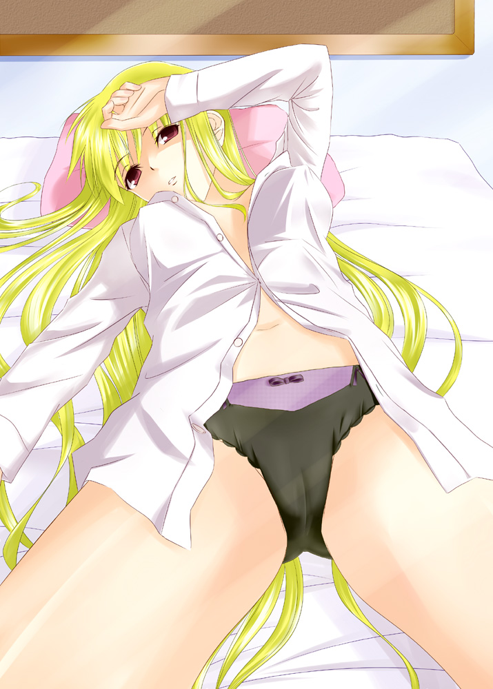 fate testarossa (lyrical nanoha and 1 more) drawn by sakura_haru