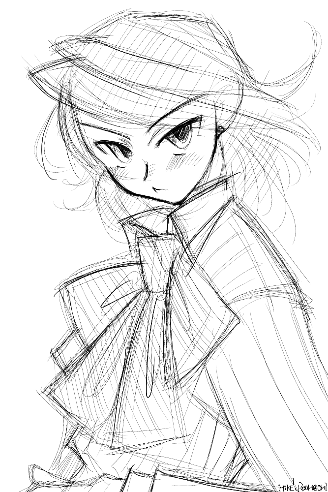 takeba yukari (persona and 1 more) drawn by mike156