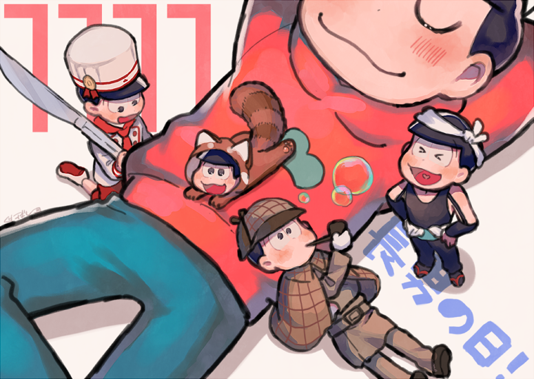 matsuno osomatsu (osomatsu and 1 more) drawn by kanatsuki