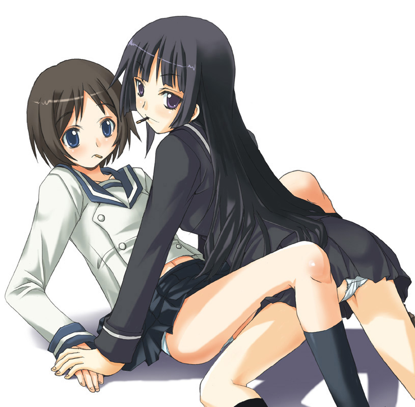 isayama yomi and tsuchimiya kagura (ga-rei and 1 more) drawn by kagawa_tomonobu
