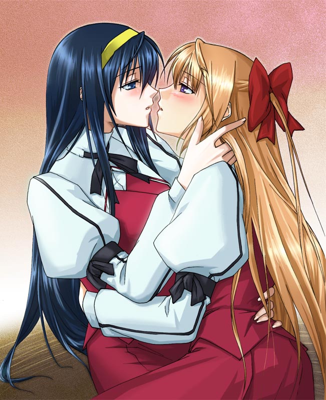 himemiya chikane and kurusugawa himeko (kannazuki no miko) drawn by fervent_idiot