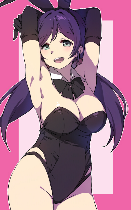 tojo nozomi (love live! and 1 more) drawn by duke_(inu_daimyou)