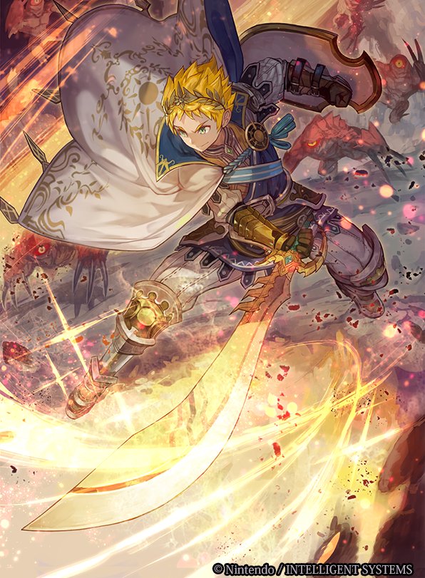 rowan (fire emblem and 2 more) drawn by lack