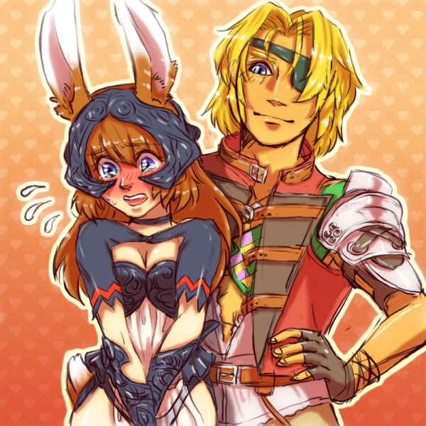 fran, marguerite fatima, basch fon ronsenburg, and bartholomew fatima (final fantasy and 2 more) drawn by noche_chunzi