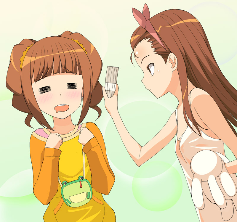 minase iori and takatsuki yayoi (idolmaster and 1 more) drawn by a1_(initial-g)