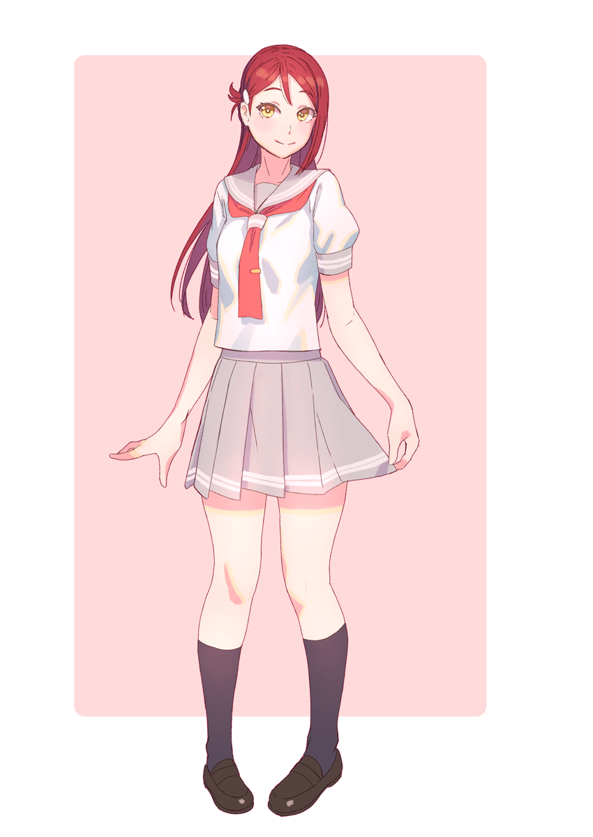 sakurauchi riko (love live! and 1 more) drawn by yuuji_(and)