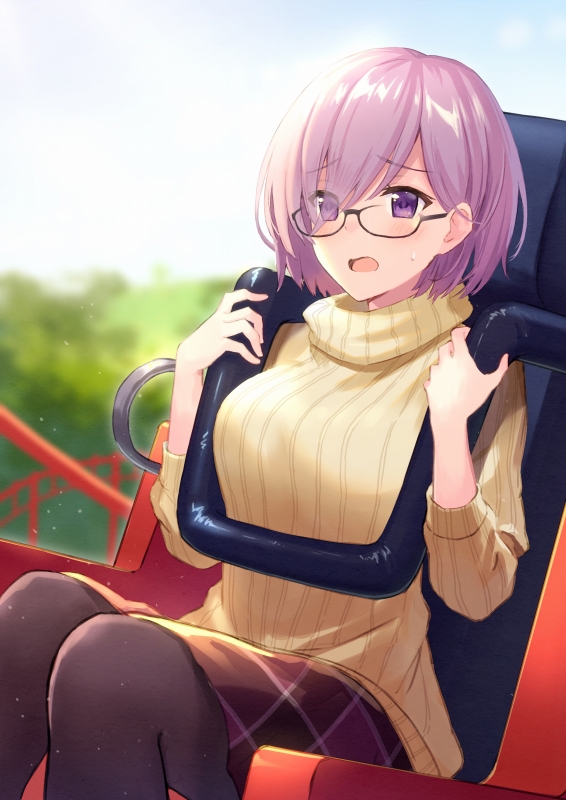 mash kyrielight (fate and 1 more) drawn by ichikawa_haru