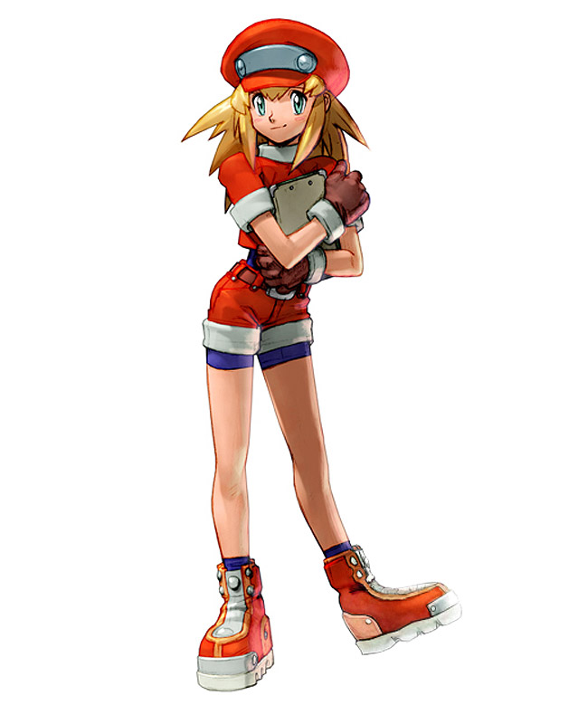 roll caskett (mega man and 2 more) drawn by kawano_takuji