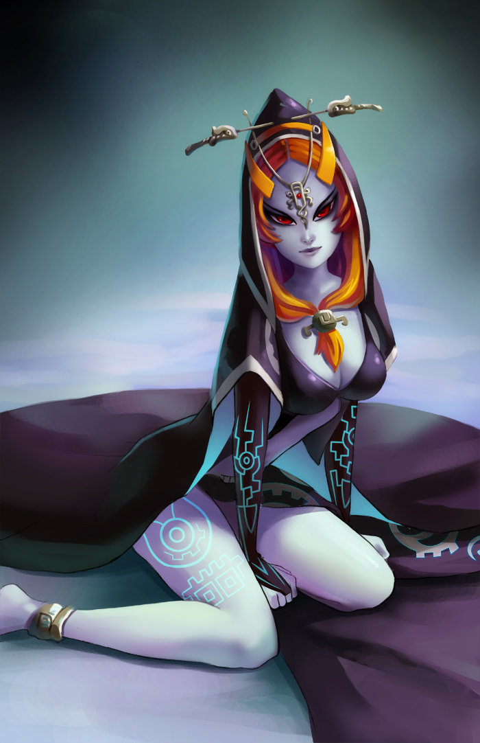 midna (the legend of zelda and 1 more) drawn by elise_trinh