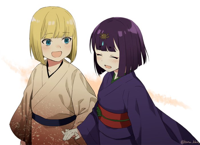 shuten douji and sakata kintoki (fate and 1 more) drawn by kaidou_j1