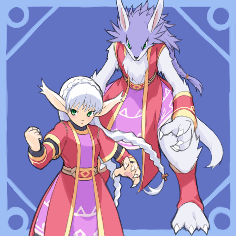 sveta (golden sun and 1 more) drawn by wkar