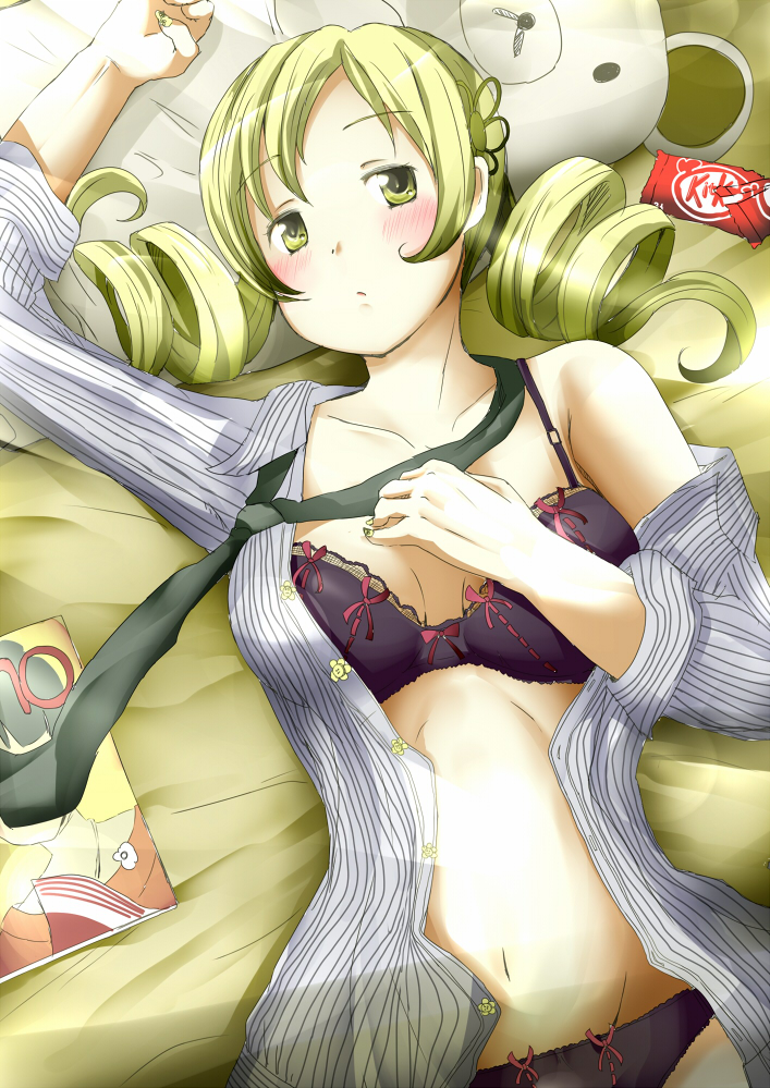tomoe mami (mahou shoujo madoka magica) drawn by rika_(kakera)