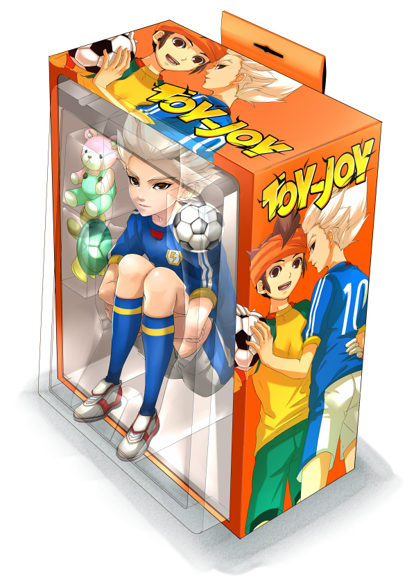endou mamoru and gouenji shuuya (inazuma eleven) drawn by garamgum