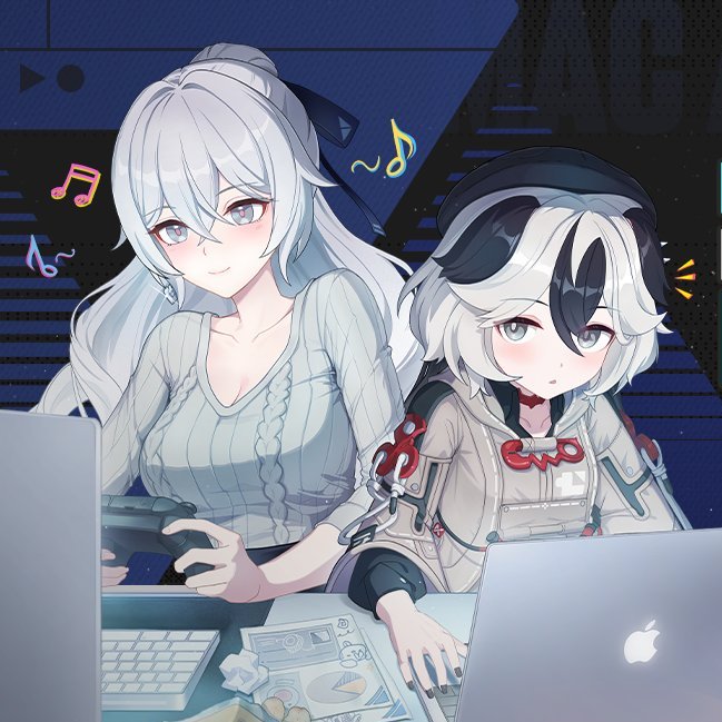 bronya zaychik and coralie 6626 planck (honkai and 3 more) drawn by acco_(sh_in)