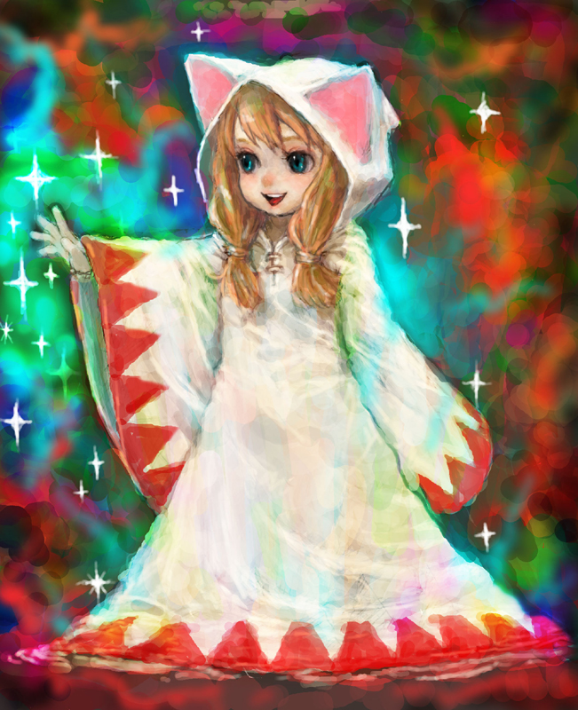 white mage and devout (final fantasy) drawn by ponsuke_(pon00000)