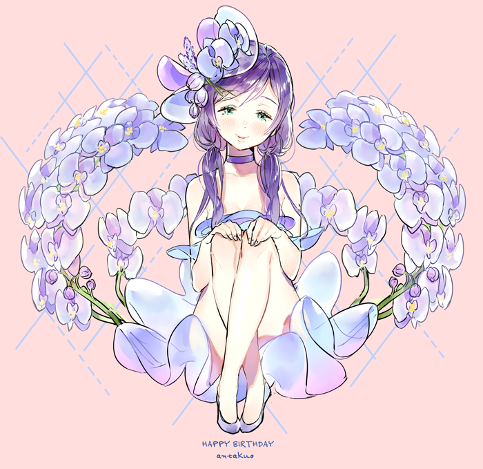 tojo nozomi (love live! and 1 more) drawn by ancotaku