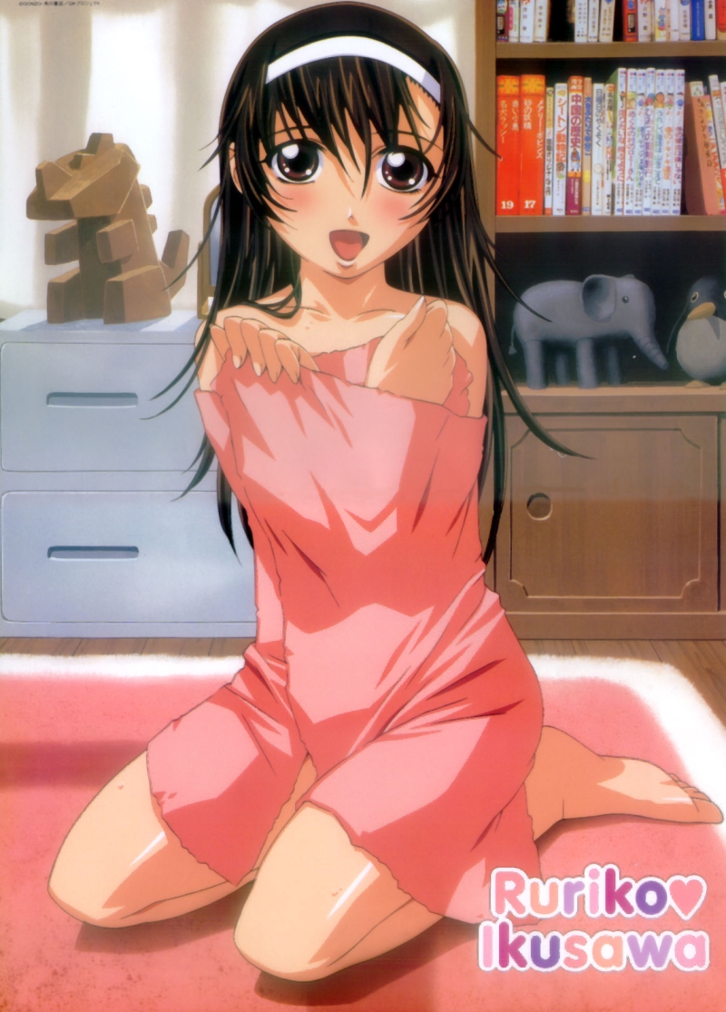 ikusawa ruriko (megami magazine and 1 more) drawn by gotou_keiji