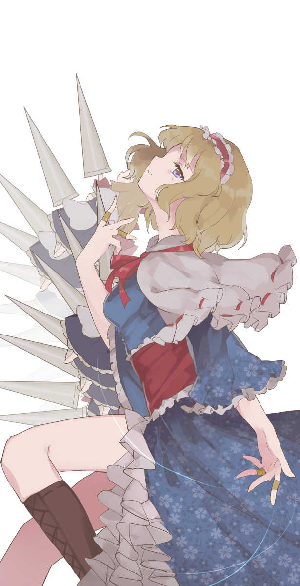 alice margatroid and shanghai doll (touhou) drawn by reeh_(yukuri130)