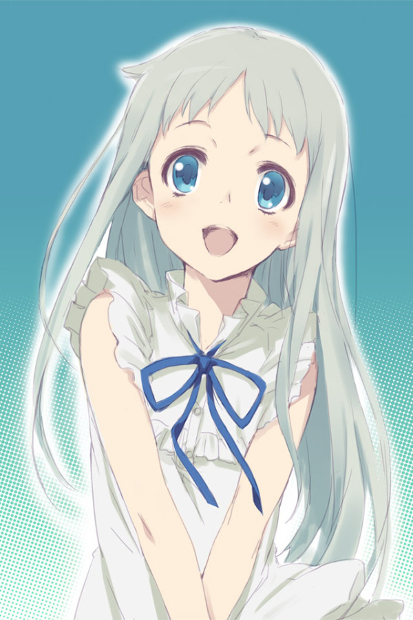 honma meiko (ano hi mita hana no namae wo bokutachi wa mada shiranai.) drawn by kawata_hisashi