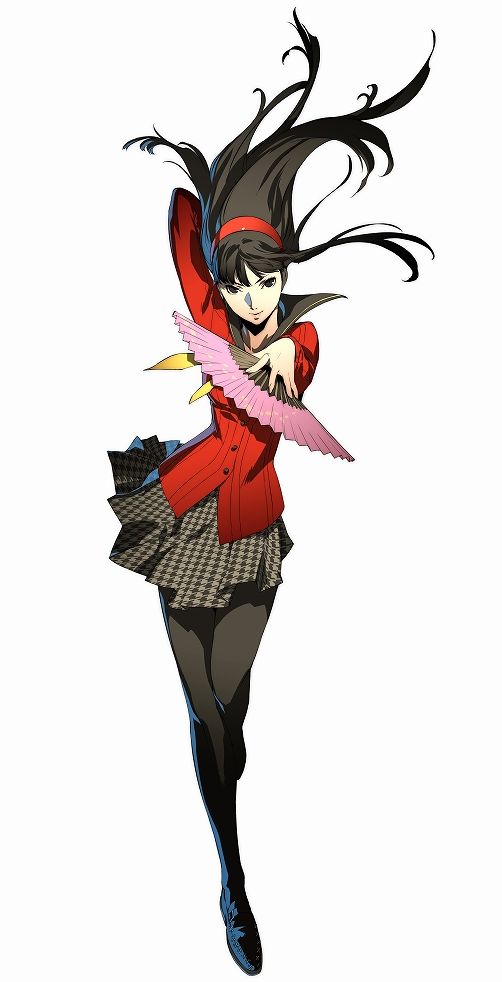 amagi yukiko (persona and 2 more) drawn by soejima_shigenori