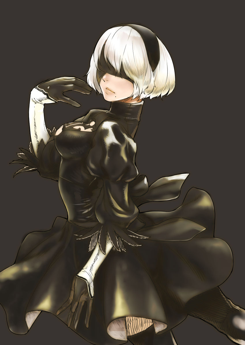 2b (nier and 1 more) drawn by kisa_(haqua)