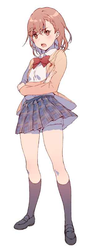misaka mikoto (toaru majutsu no index and 1 more) drawn by dsmile